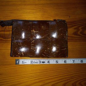 coconut shell purse